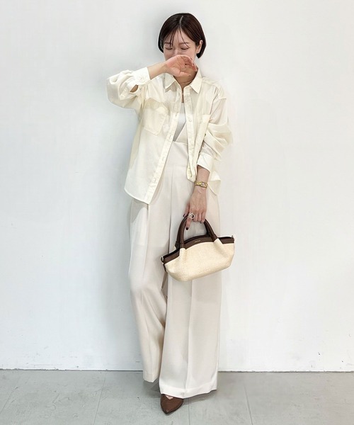 低身長caho146cmさんプロデュース】サロペット　パンツ　BAYLOW セール】【低身長caho146cmさんプロデュース】サロペット