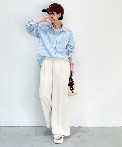 BAYFLOW サロペット オーバーオール 「低身長caho146cmさん