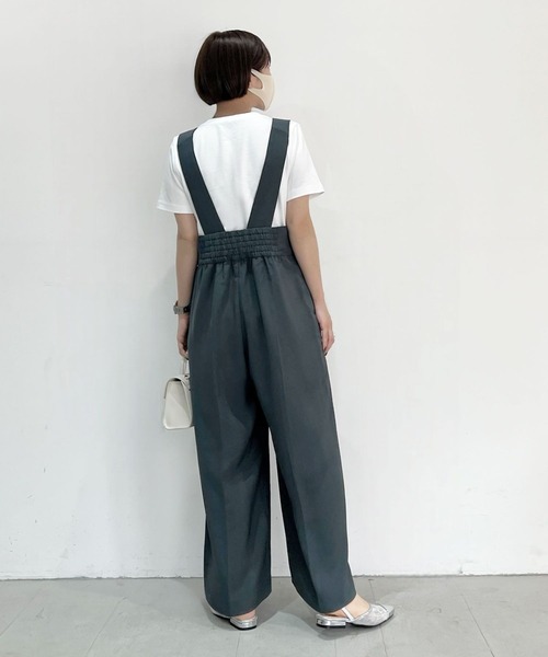 サロペット・オーバーオール・オールインワン kaoru KOEISTORE サロペット レディース 春 夏 春夏 黒 オールインワン