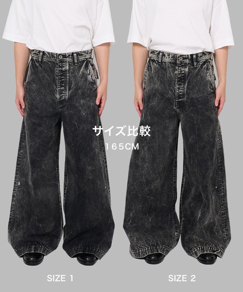 SHAREEF（シャリーフ） ジーンズ 「SHAREEF」BAGGY DENIM メンズ