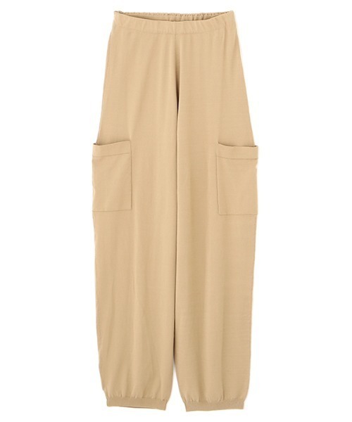 ETRE TOKYO 25SS サイドポケットベアニットオールインワン サイドポケットベアニットオールインワン(S BEIGE): ワンピース