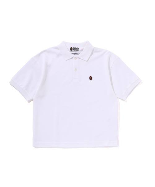 ポロシャツ ポロ ONE POINT WIDE POLO SHIRT レディース