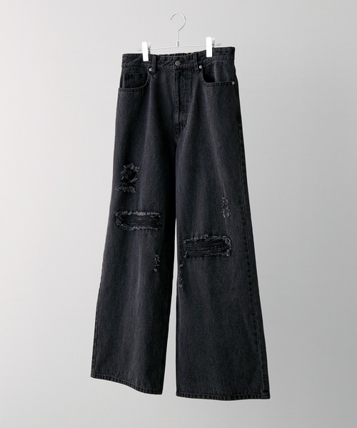 CLEL（クレイル） ジーンズ 「CLEL」Veiled Damage Denim / ヴェイルド