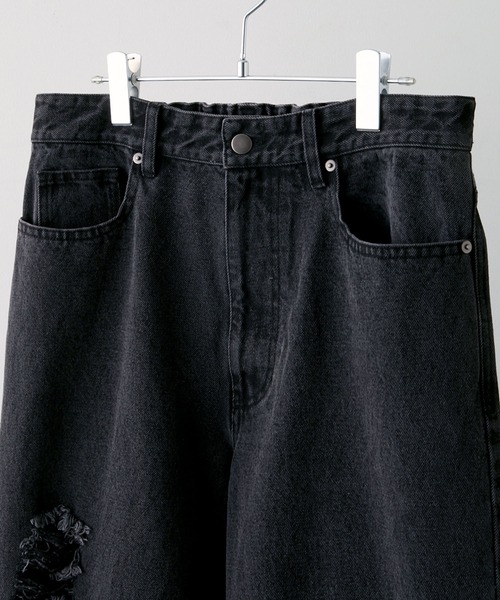 CLEL（クレイル） ジーンズ 「CLEL」Veiled Damage Denim / ヴェイルド
