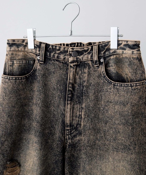CLEL ジーンズ 「CLEL」Veiled Damage Denim / ヴェイルド