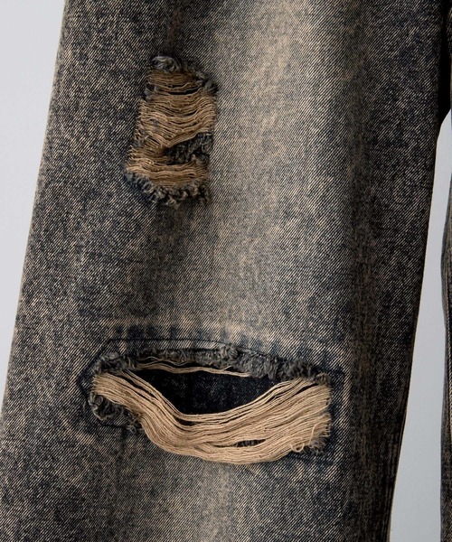 CLEL ジーンズ 「CLEL」Veiled Damage Denim / ヴェイルド