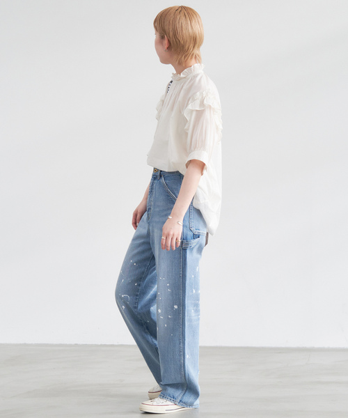 Spick＆Span 「Spick & Span」 7分袖ブラウス - ベージュ