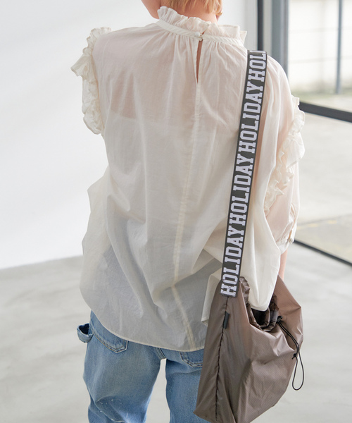 「Spick & Span」 7分袖ブラウス FREE ベージュ レディース Spick＆Span 「Spick & Span」 7分袖ブラウス - ベージュ