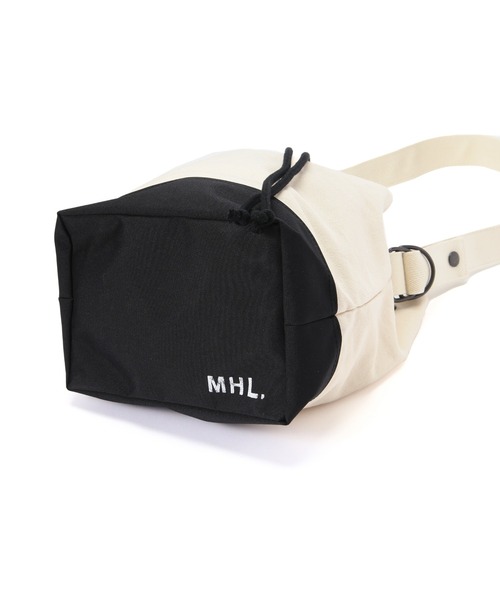 MHL. ショルダーバッグ バッグ COTTON CANVAS レディース