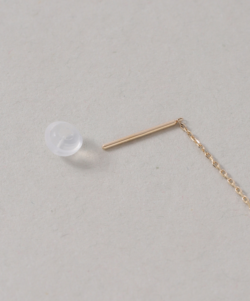 Lilas ピアス スラストクォーツアメリカンピアス K10（片耳