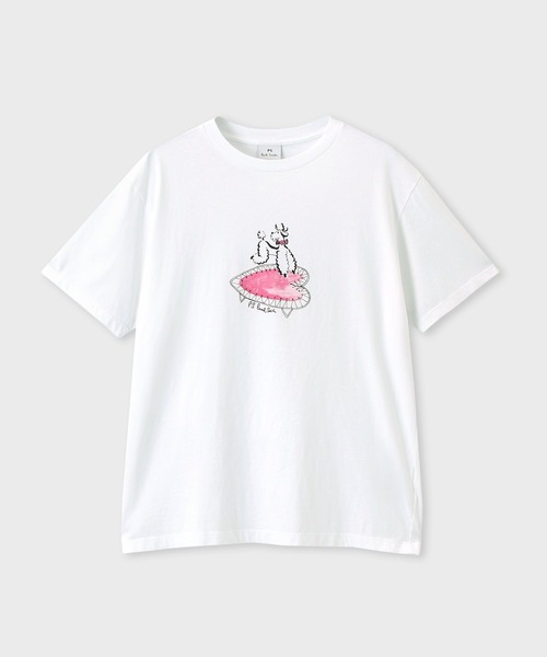 tシャツ 「オンラインショップ限定」ウィメンズ ジャンピング プードル 半袖Tシャツ / 255404 EC232V レディース