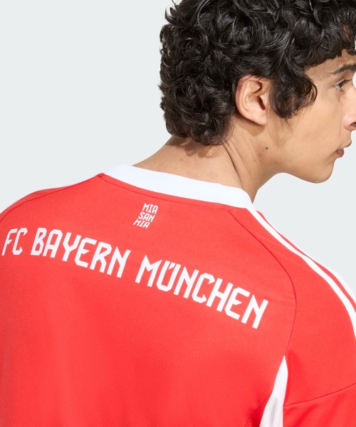 adidas tシャツ FCバイエルン 25/26 ホームユニフォーム