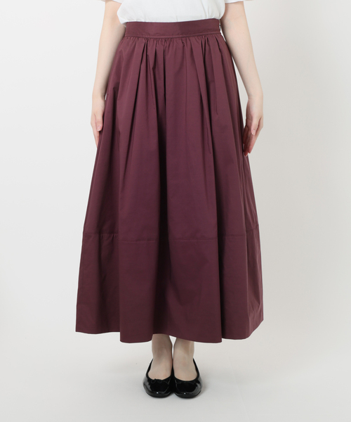 IENA スカート タフタトリミングスカート : ZOZOTOWN Yahoo!店