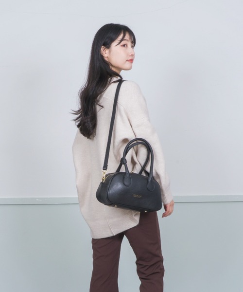 バッグ MARLON MINI BOSTON BAG ボストンバッグ 「MARLON」ミニボストンバッグ 本革 レディース