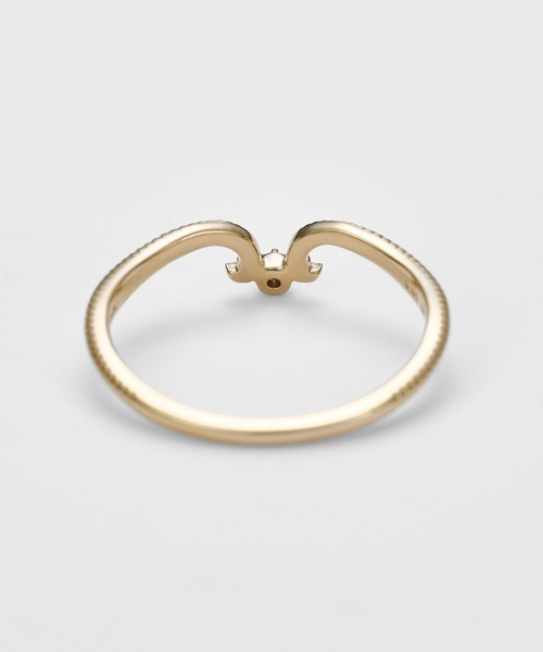 agete 指輪 リング K5ダイヤモンドリング レディース : ZOZOTOWN Yahoo