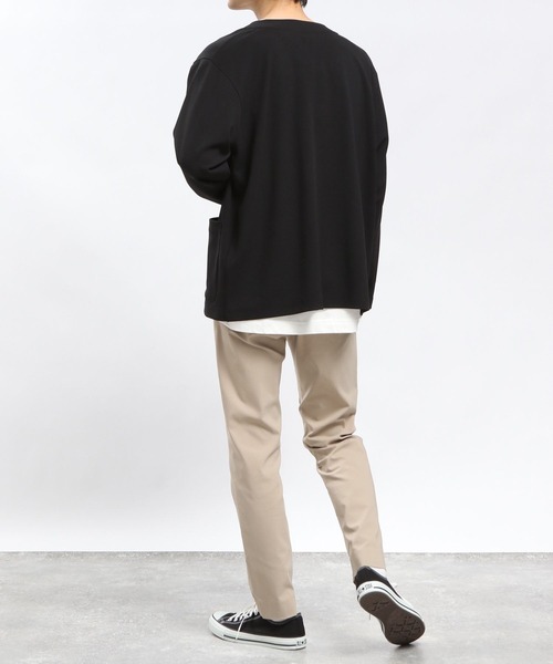 「GLOBAL WORK Smile Seed Store」 カーディガン MEDIUM ブラック メンズ_画像5