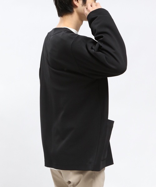 「GLOBAL WORK Smile Seed Store」 カーディガン MEDIUM ブラック メンズ_画像8