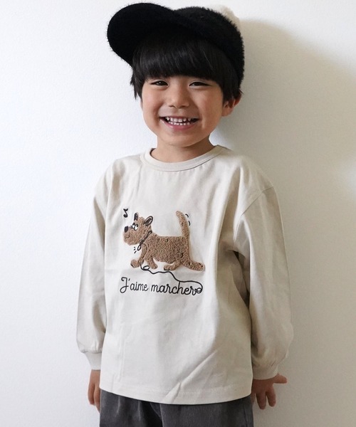 Si・Shu・Non（シ・シュ・ノン） tシャツ イヌモチーフロンT キッズ