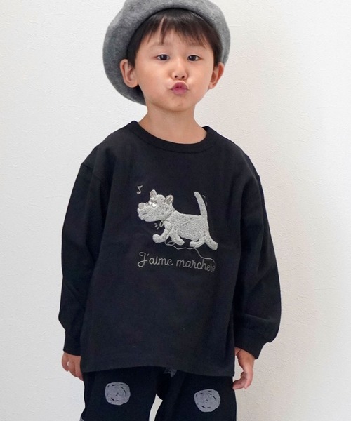 Si・Shu・Non（シ・シュ・ノン） tシャツ イヌモチーフロンT キッズ