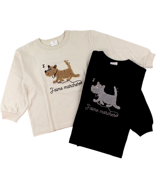 Si・Shu・Non（シ・シュ・ノン） tシャツ イヌモチーフロンT キッズ