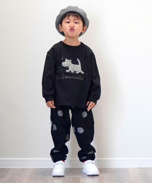 Si・Shu・Non（シ・シュ・ノン） tシャツ イヌモチーフロンT キッズ