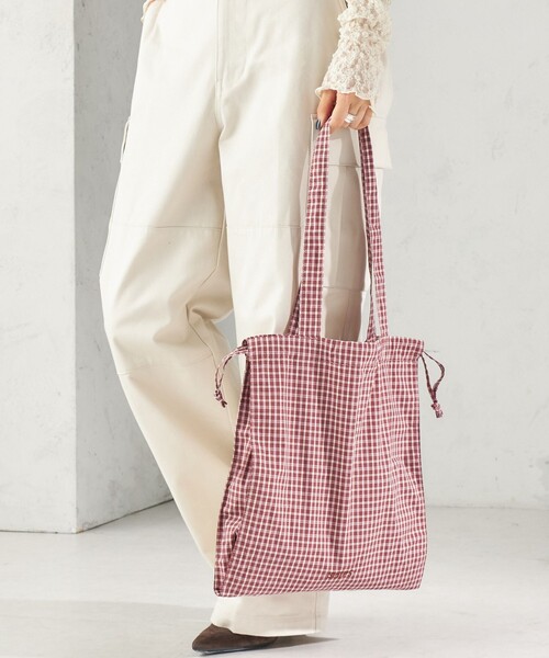 SHIPS（シップス） トートバッグ 2WAY ドローストリング トート バッグ