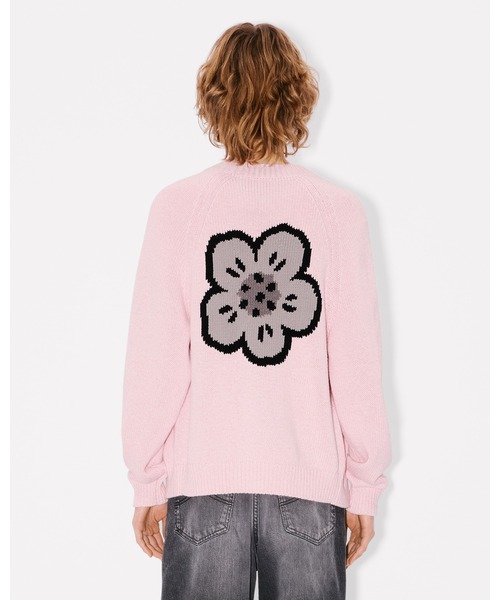 KENZO（ケンゾー） カーディガン 'Boke Flower' コットン ウール