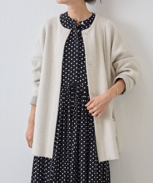 BEARDSLEY（ビアズリー） ニットカーディガン FREE アイボリー