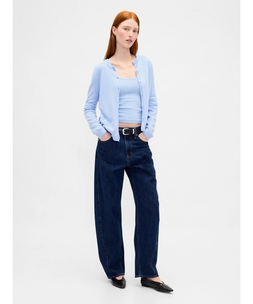 GAP SANDYLIANG カシミヤタッチ クロップドセーター GAP｜(W)CashSoft カシミヤタッチ ヘンリーネックセーター | Rakuten