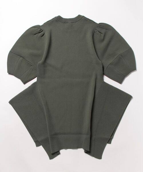 UN3D.（アンスリード） 半袖ニット 36 グリーン レディース : ZOZOTOWN