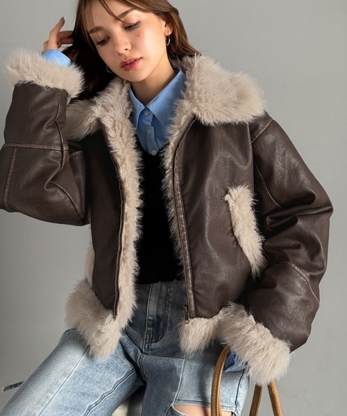 mily bilet ブルゾン アウター 「mily bilet」“令和版甘辛MIX”が即完成