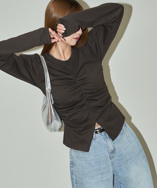 tシャツ PUBLUX/パブリュクス ウエスト シャーリング ロンT　限定展開 レディース | PUBLUX | 04