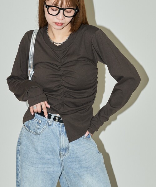 tシャツ PUBLUX/パブリュクス ウエスト シャーリング ロンT　限定展開 レディース | PUBLUX | 23