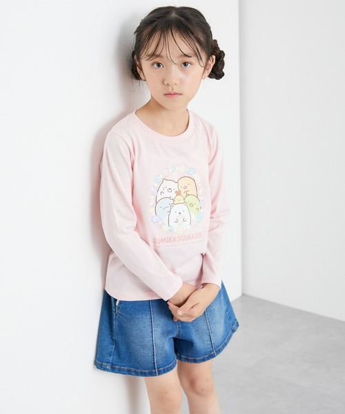 tシャツ 「すみっコぐらし」長袖プリントTシャツ キッズ 子供服 男の子
