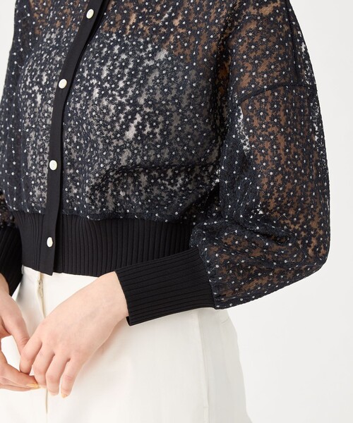 Ballsey カーディガン 36 Ballsey（ボールジィ） ニットカーディガン 36 ホワイト レディース