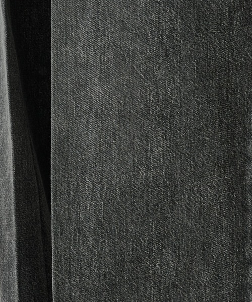 ジーンズ 「JOHN LAWRENCE SULLIVAN」WASHED DENIM WIDE PANTS メンズの画像