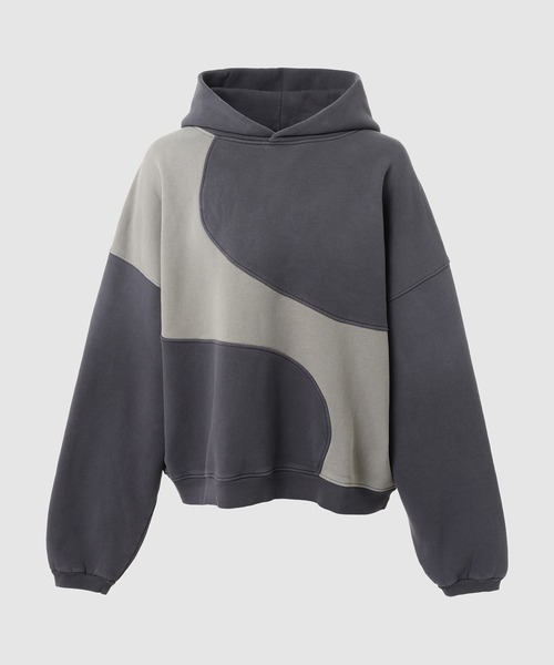 ERL ウェーブパーカー ERL パーカー UNISEX WAVE HOODIE KNIT メンズ レディース : ZOZOTOWN