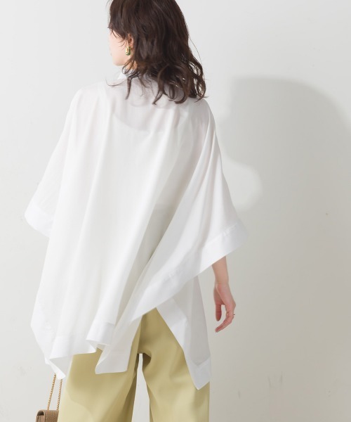 「terrace」 ドルマンスリーブブラウス MEDIUM ブラック レディース_画像6