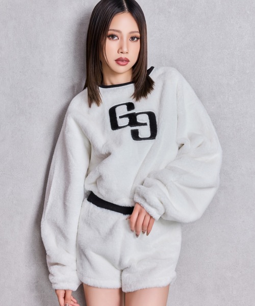 GYDA（ジェイダ） tシャツ GG ECO FURショートトップス レディース