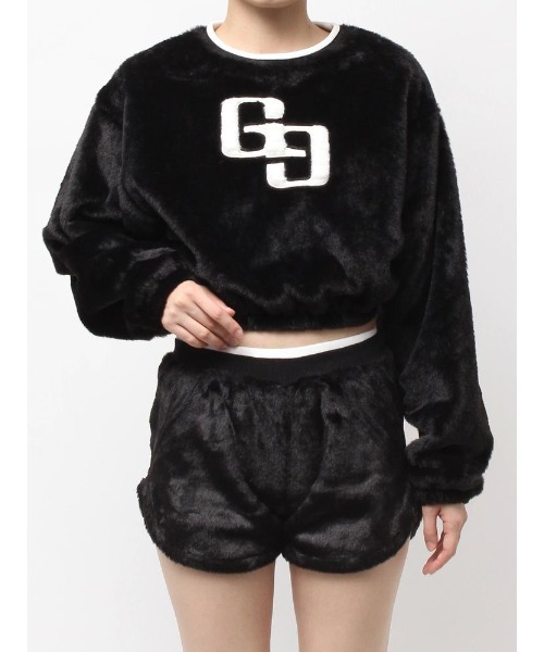 GYDA（ジェイダ） tシャツ GG ECO FURショートトップス レディース