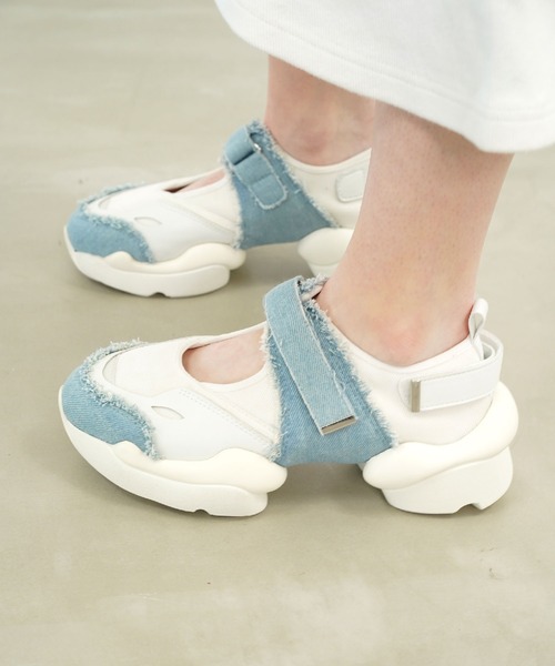 ルーシーです。 Lucida 「Lucida」 ローカットスニーカー 36 ブルー系その他