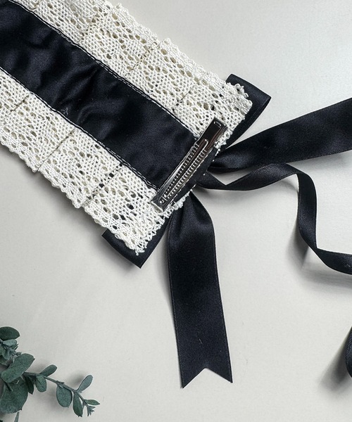 MAISON SELECT 9C36 はしごレース 編み上げ レースアップ 生成レース