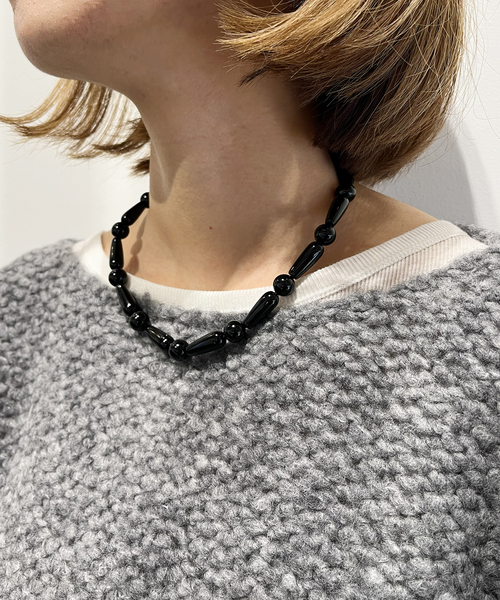 ネックレス Completedworks/コンプリテッドワークス Onyx Necklace レディース