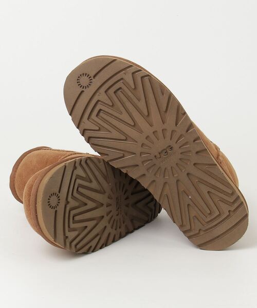 「UGG」 ムートンブーツ 22cm ブラウン レディース_画像3