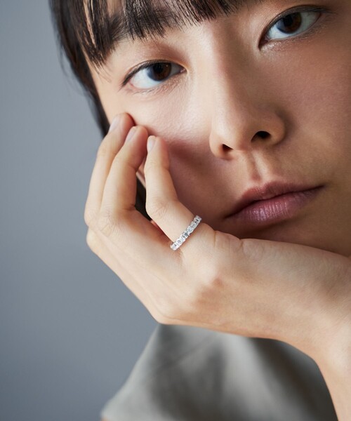 Jouete（ジュエッテ） 指輪 リング ピンキーリング ジルコニア