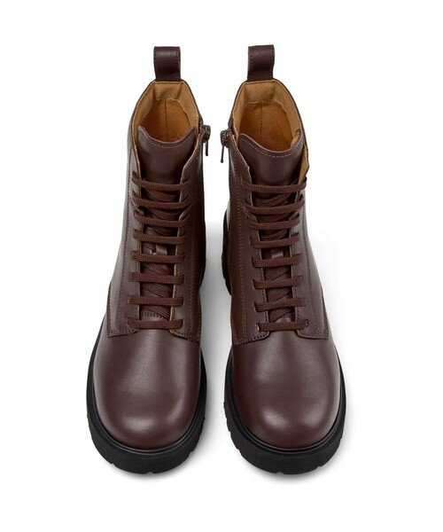 【現行品✨】Camper MILAH ブーツ　本革　厚底　定価3.7万　24cm CAMPER（カンペール） ブーツ MILAH / アンクルブーツ レディース