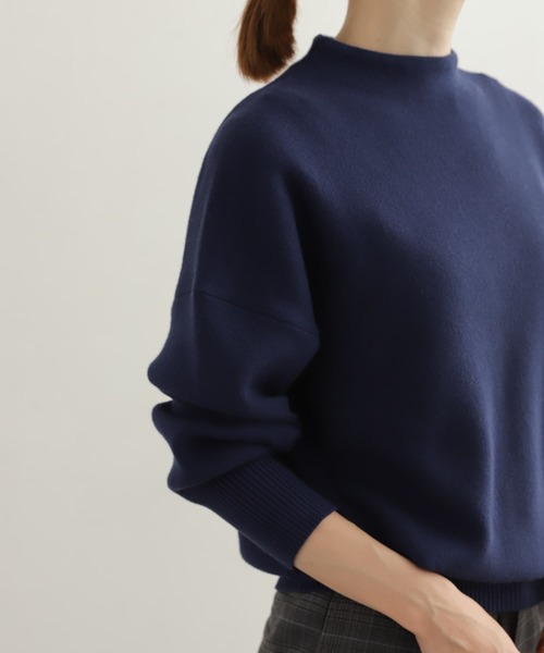 「URBAN RESEARCH DOORS」 長袖ニット MEDIUM ブルー レディース_画像3