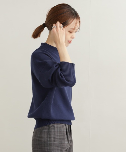 「URBAN RESEARCH DOORS」 長袖ニット MEDIUM ブルー レディース_画像7