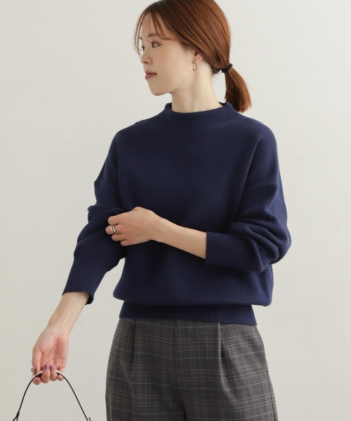 「URBAN RESEARCH DOORS」 長袖ニット MEDIUM ブルー レディース_画像9