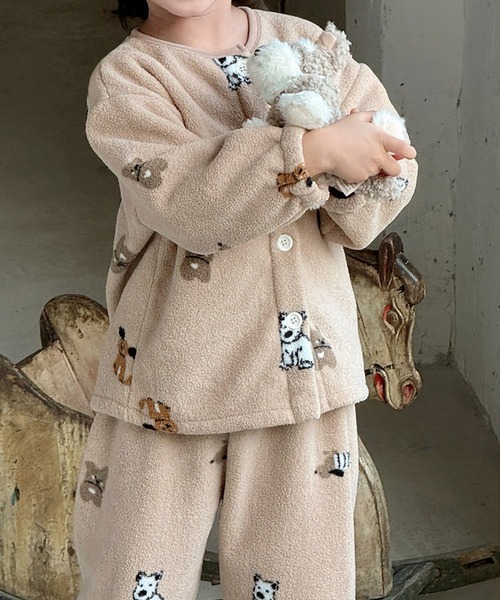 DAY CLOSET パジャマ 「セットアップ」アニマル×淡色がCute。長袖